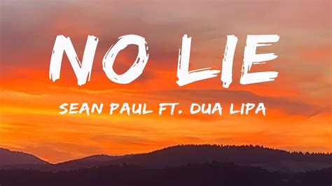 no lie lyrics